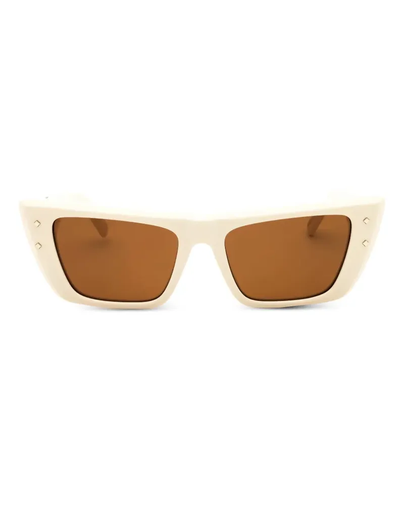 MCM Cat-Eye-Sonnenbrille mit Nieten - Nude Nude