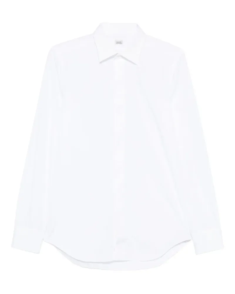 Alessandro Gherardi polo-collar shirt - Weiß Weiß