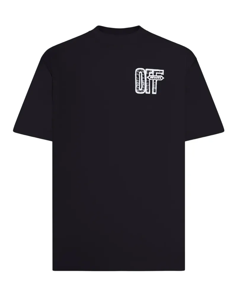 OFF-WHITE T-Shirt mit Arrows-Print - Schwarz Schwarz