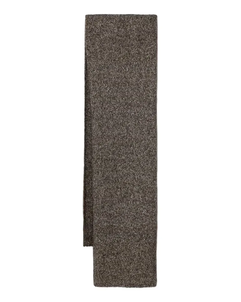 Marc O'Polo knitted marl scarf - Braun Braun
