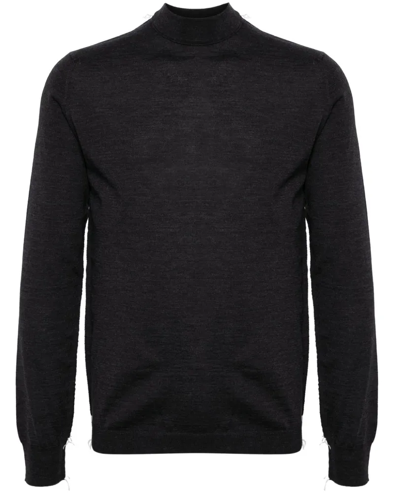 Maison Margiela Pullover mit Rundhalsausschnitt - Grau Grau