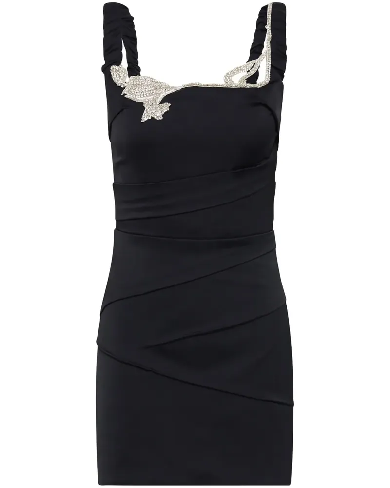 Rachel Gilbert Rhodes Minikleid - Schwarz Schwarz