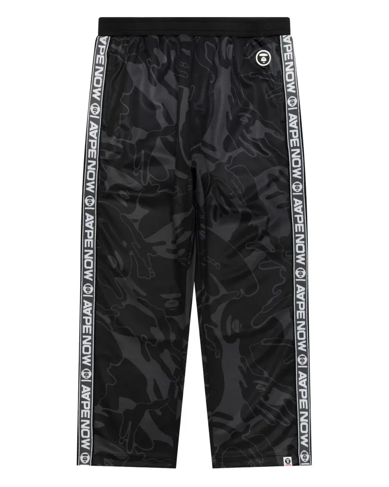 BAPE Ape Head Camouflage-Jogginghose - Schwarz Schwarz