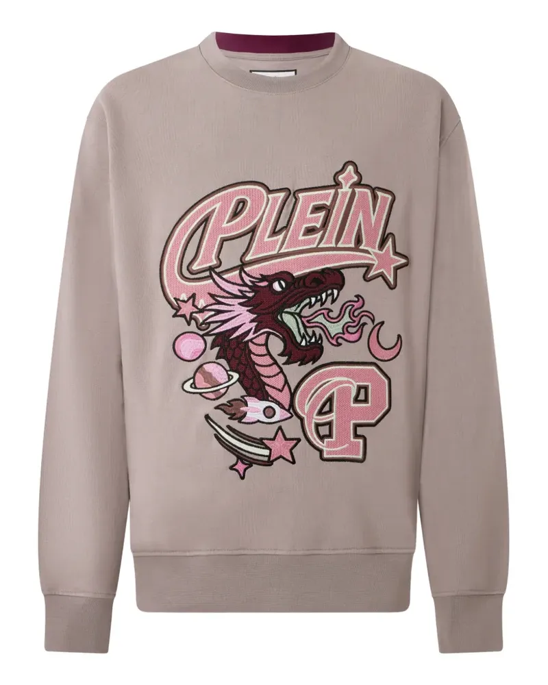 Philipp Plein Space Dragon Sweatshirt - Nude Nude