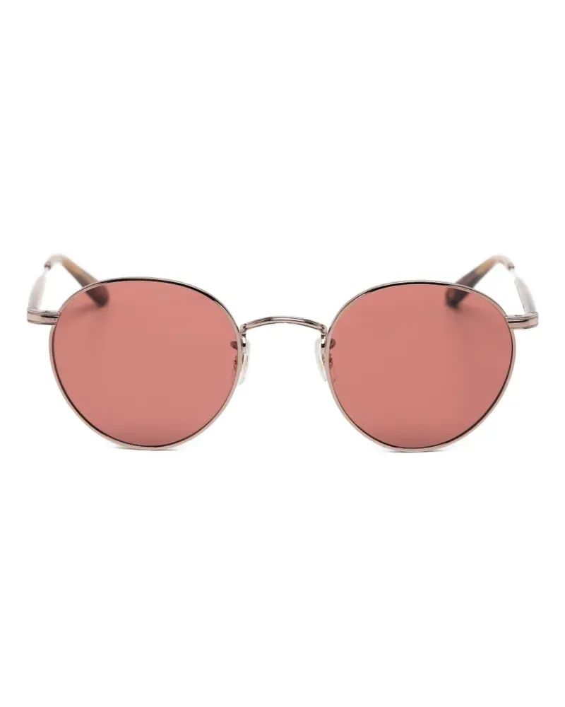 Garrett Leight Wilson round-frame sunglasses - Braun Braun