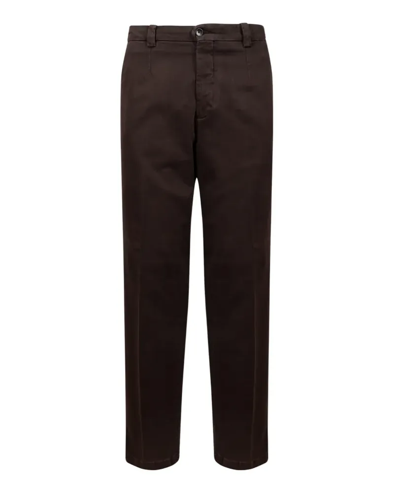 Briglia 1949 Klassische Straight-Leg-Hose - Braun Braun