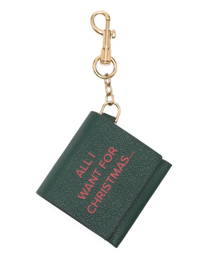 Anya Hindmarch Schlüsselanhänger mit Streichholzapplikation - Grün Grün