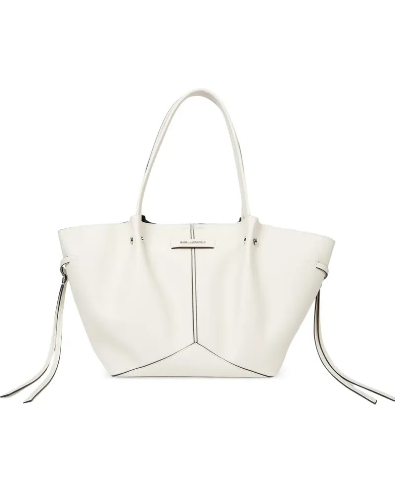 Karl Lagerfeld Mittelgroße K/Pierced Tote Bag - Weiß Weiß