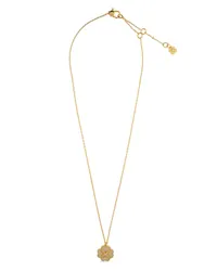 Kate Spade Halskette mit Zirkonblumen Gold