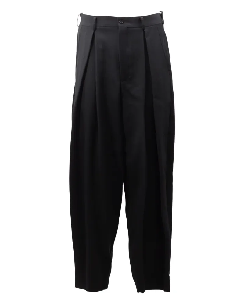 Comme des Garçons Elegante Cropped-Hose - Schwarz Schwarz