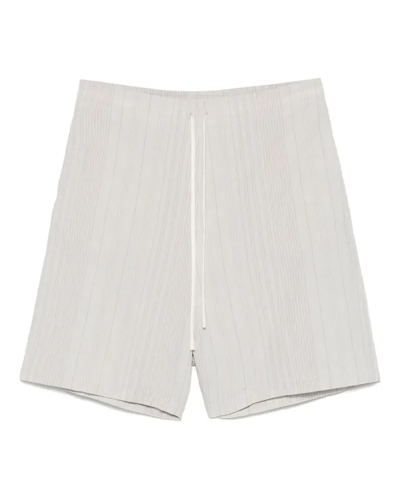 forme d'expression Gestreifte Shorts - Grau Grau