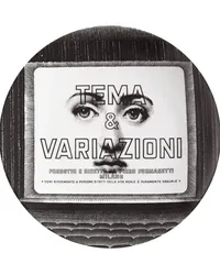 Fornasetti Tema e Variazioni n.283 Wandteller Schwarz