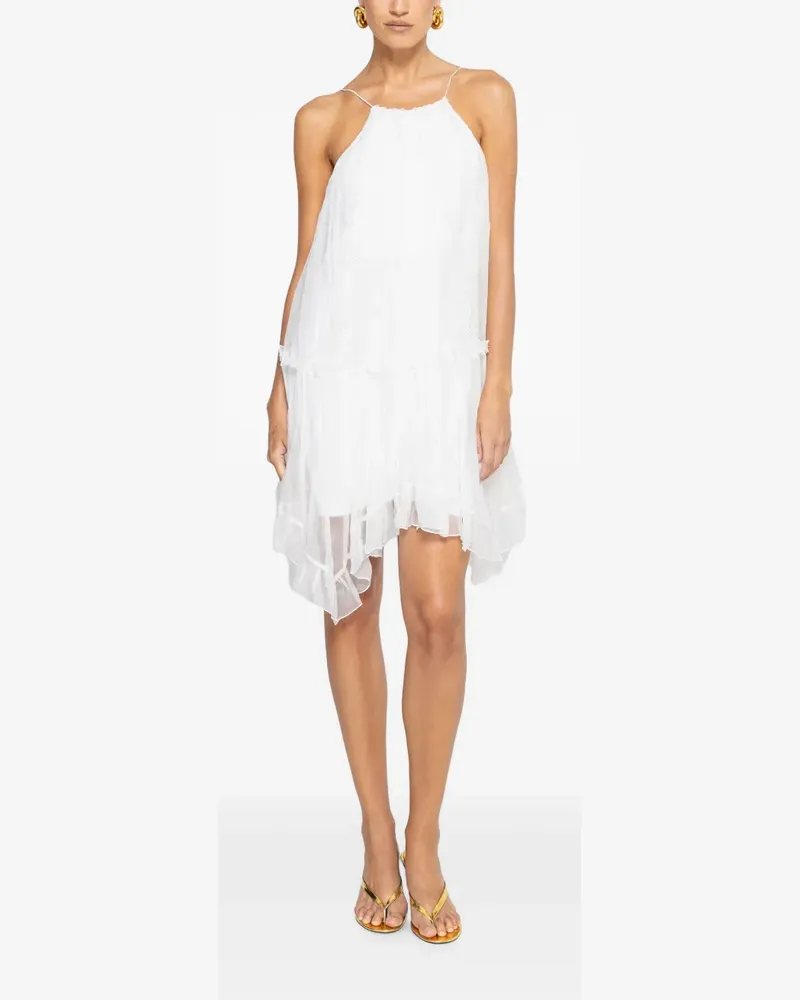 NISSA Kleid mit Spitze - Weiß Weiß