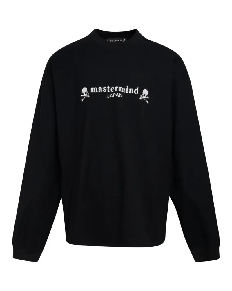 Mastermind Japan OG Sweatshirt mit Totenkopf-Print - Schwarz Schwarz