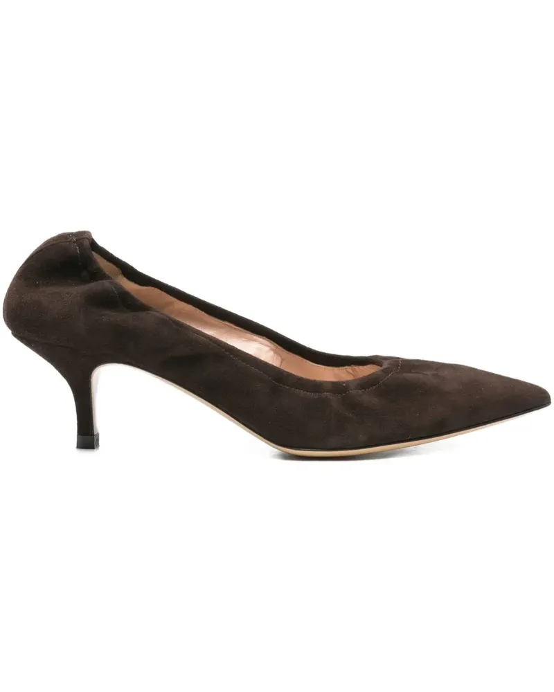P.A.R.O.S.H. Pumps mit spitzer Kappe - Braun Braun