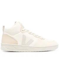 VEJA V-15 High-Top-Sneakers Nude