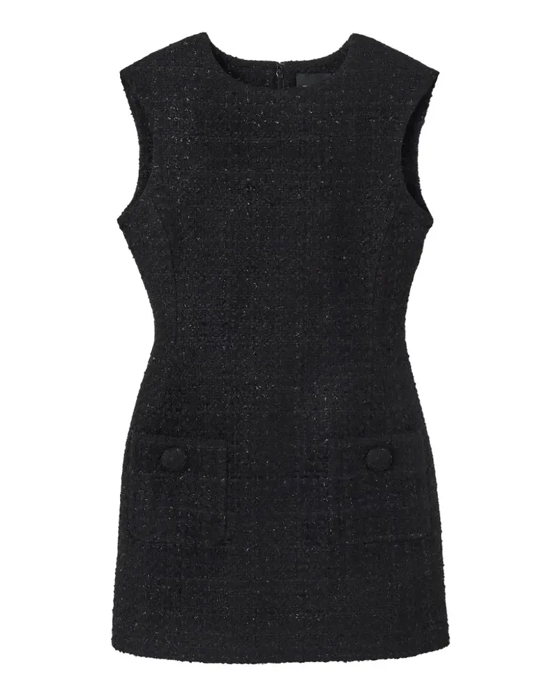 Marc Jacobs Minikleid aus Tweed - Schwarz Schwarz