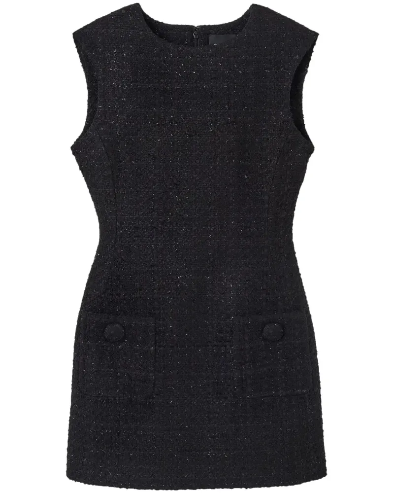 Marc Jacobs Minikleid aus Tweed - Schwarz Schwarz