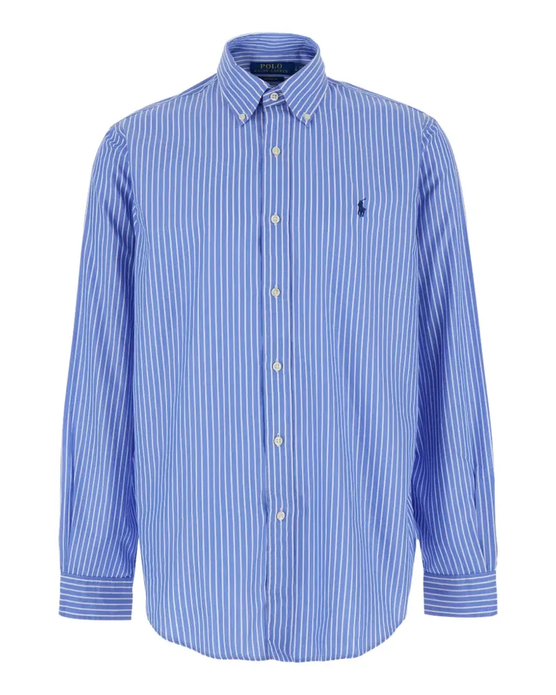 Ralph Lauren Hemd mit Längsstreifen - Blau Blau