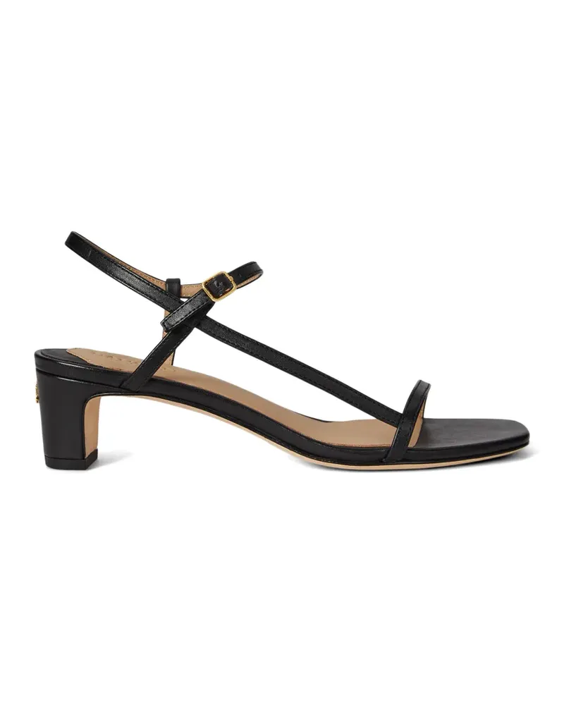 Ralph Lauren Lainee leather sandals - Schwarz Schwarz