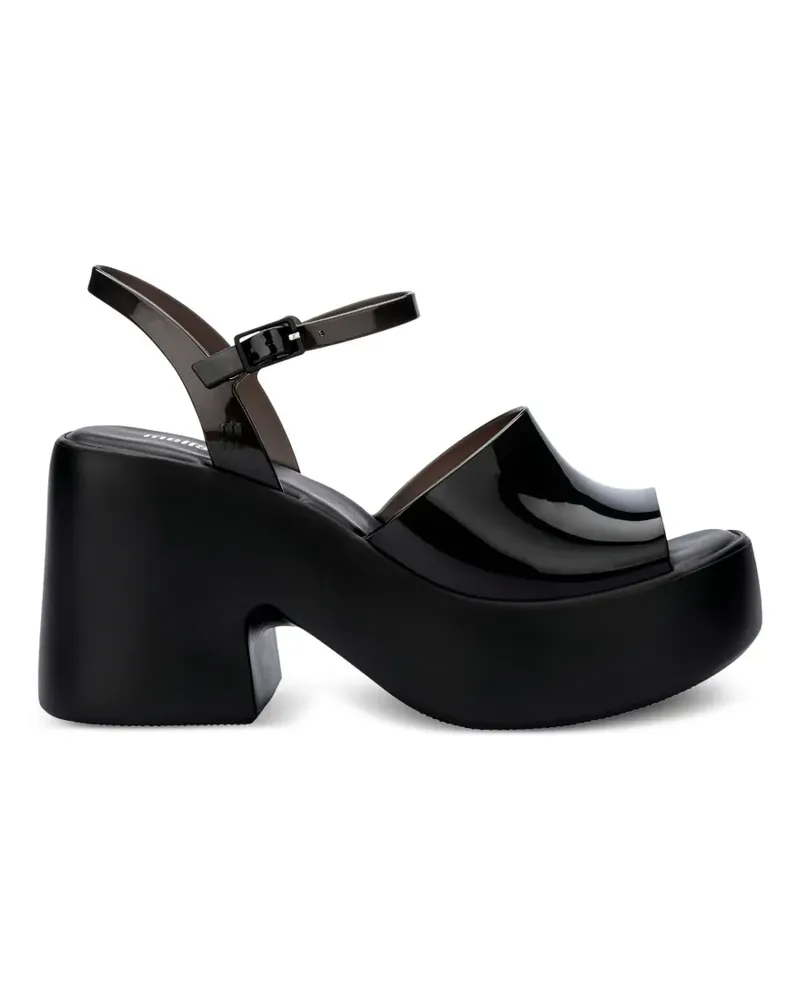 Melissa Lina Plateau-Sandalen - Schwarz Schwarz
