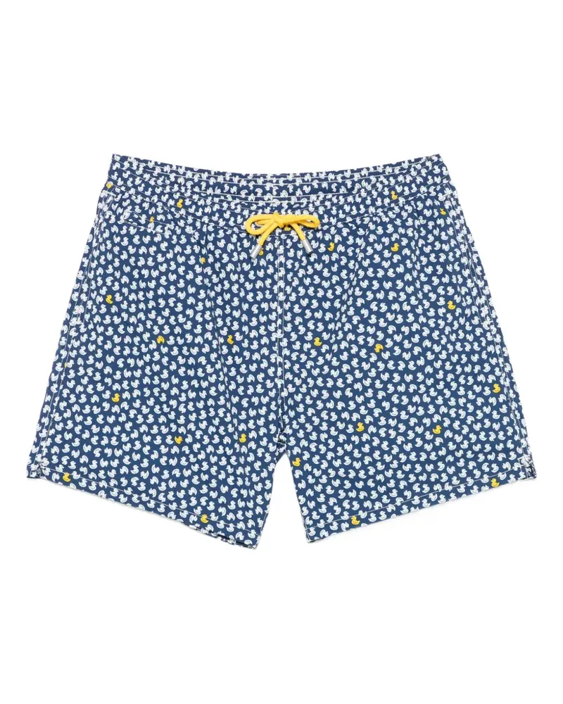 MC2 Saint Barth duck-print swim shorts - Blau Blau