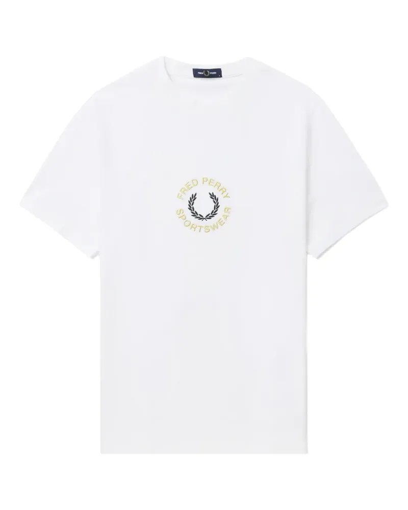 Fred Perry Klassisches T-Shirt - Weiß Weiß