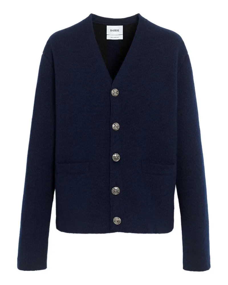 Barrie Cardigan mit V-Ausschnitt - Blau Blau