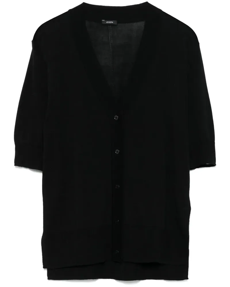 Joseph Superfine Cardigan - Schwarz Schwarz
