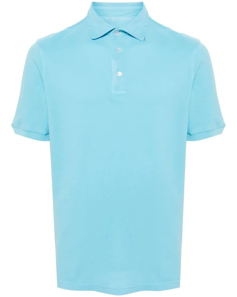 Fedeli North Pikee-Poloshirt Blau