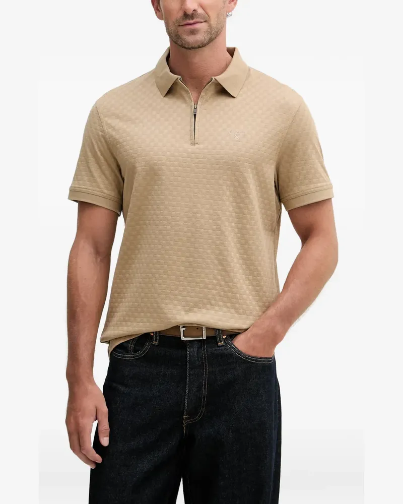 Barbour Hockham Poloshirt - Nude Nude