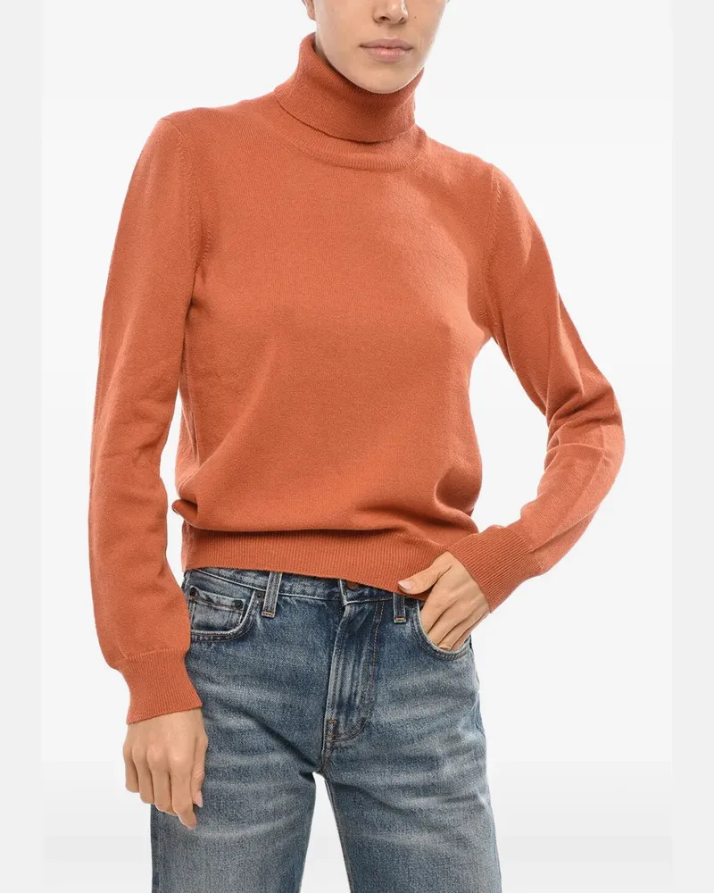 Malo Pullover mit Rollkragen - Orange Orange