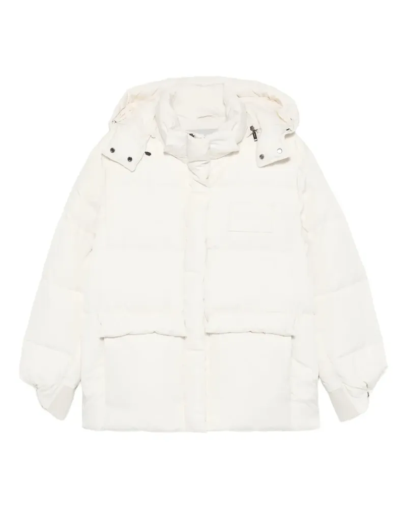 Iceberg hooded down jacket - Nude Nude