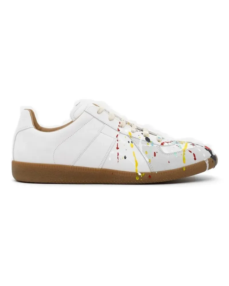 Maison Margiela Paint Replica sneakers - Weiß Weiß