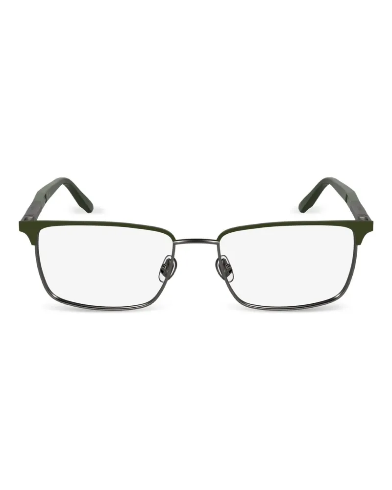 Calvin Klein Brille mit eckigem Gestell - Grün Grün