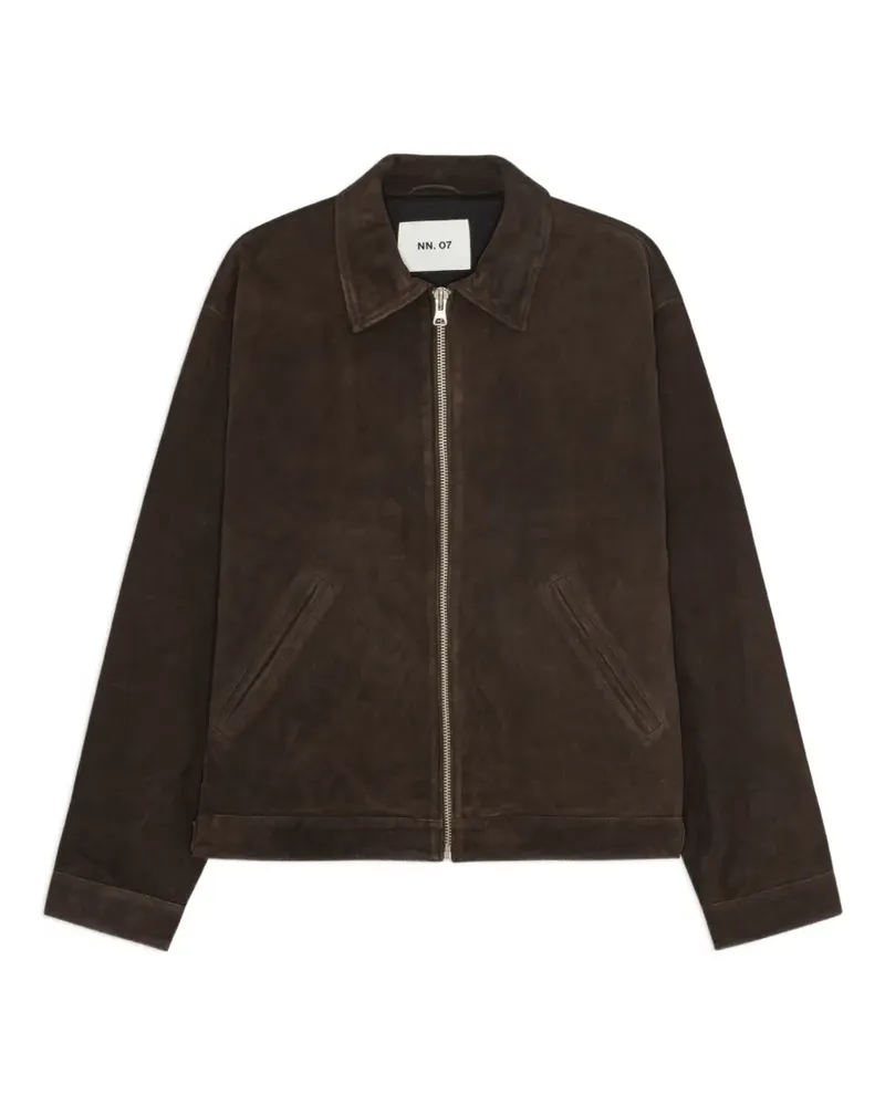 NN 07 Petrus Jacke aus Wildleder - Braun Braun