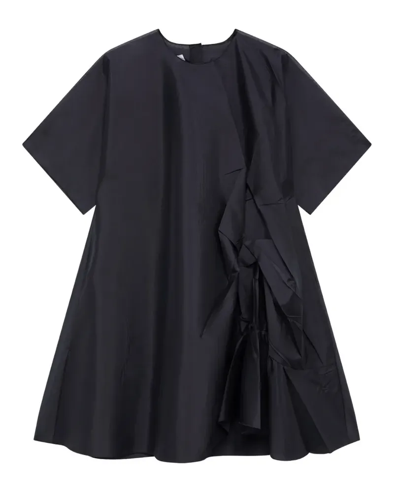 MSGM Minikleid mit Rüschen - Schwarz Schwarz