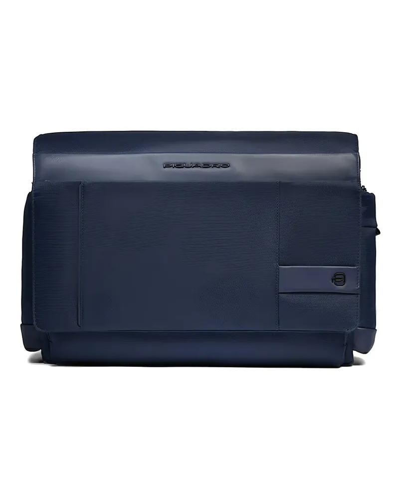 Piquadro latop 15,6" messenger bag - Blau Blau