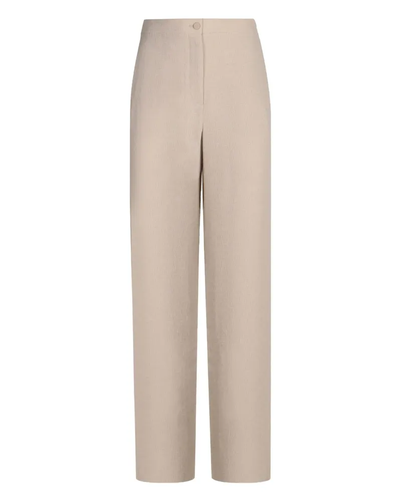 Emporio Armani Hose mit Knöpfen - Nude Nude