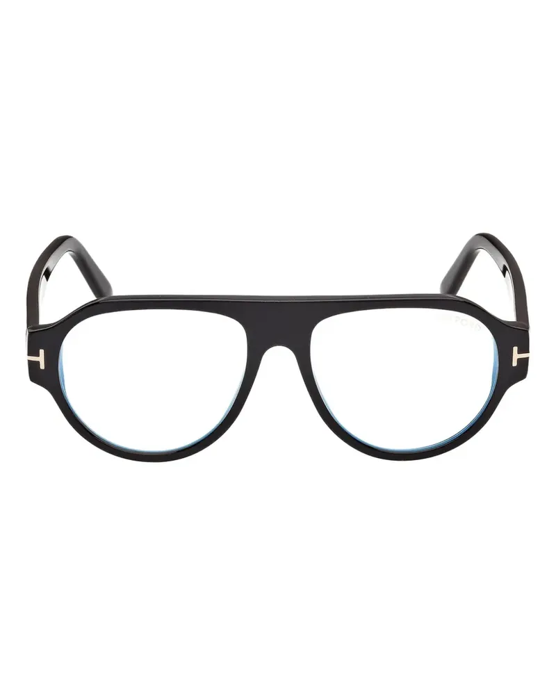 Tom Ford pilot-frame glasses - Schwarz Schwarz
