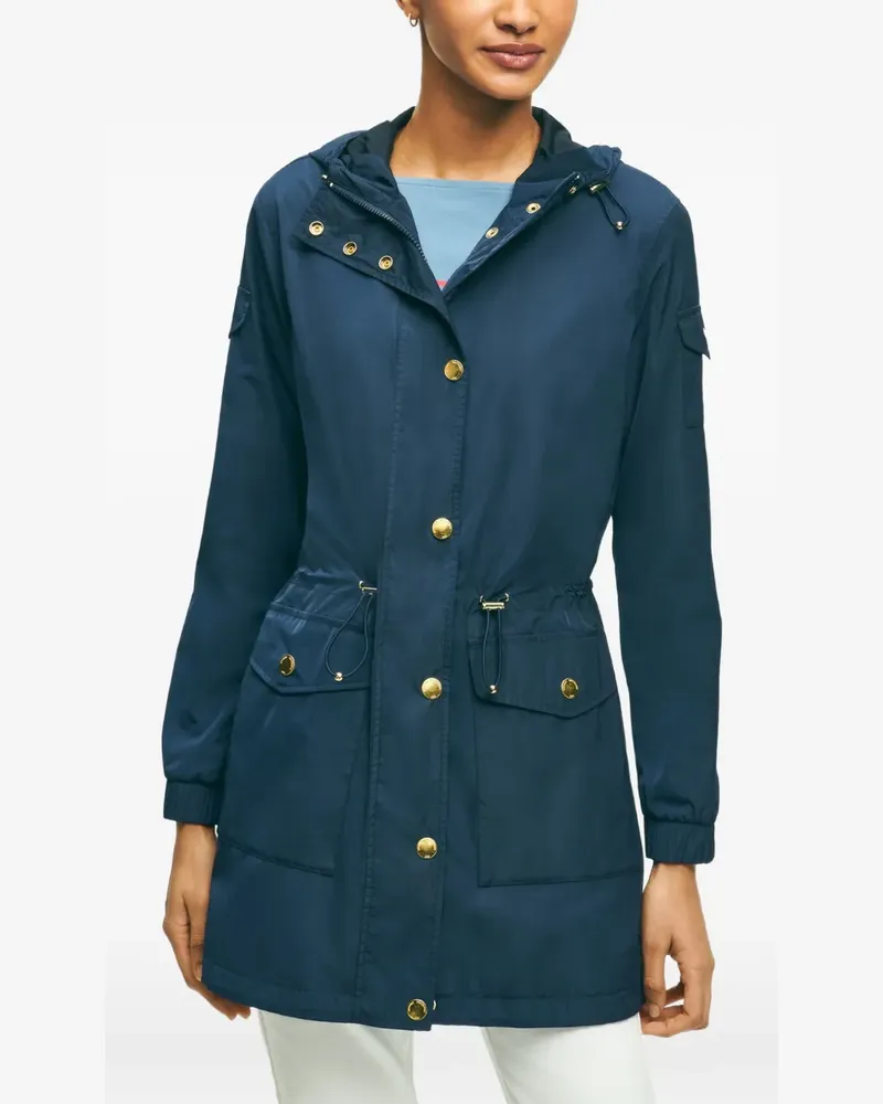 Brooks Brothers Parka mit Kapuze - Blau Blau