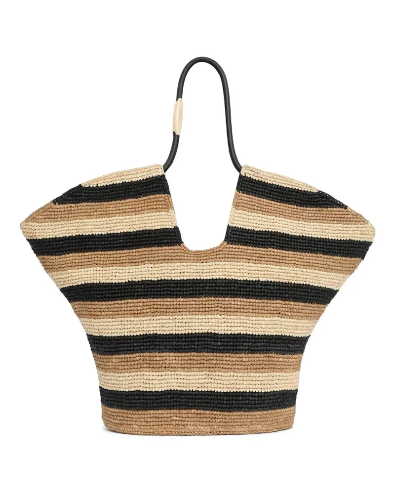 Zimmermann Goldentime beach bag - Nude Nude