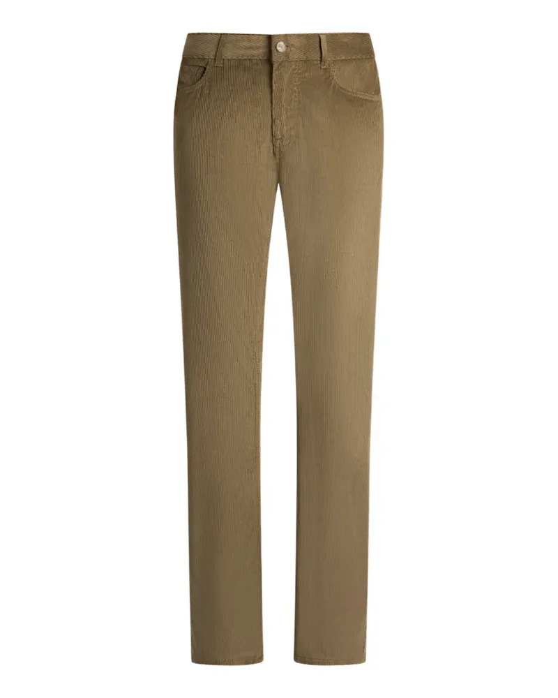 Etro five-pocket trousers in cotton-corduroy - Nude Nude
