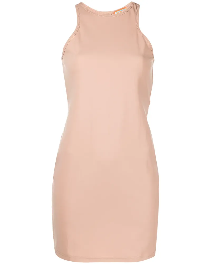 LHD Rückenfreies Kleid - Nude Nude