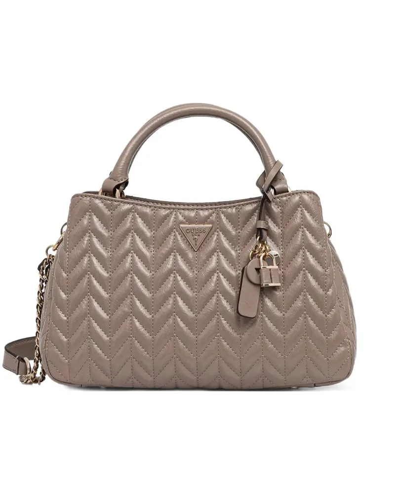 Guess Gesteppte Cheryl Tote Bag - Nude Nude
