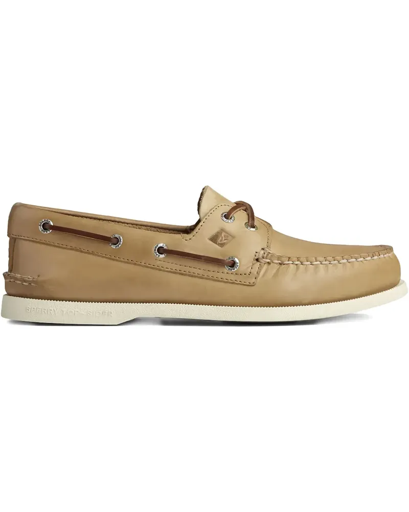 Sperry Top Sider Authentic Original Segelschuhe mit Ösen - Nude Nude