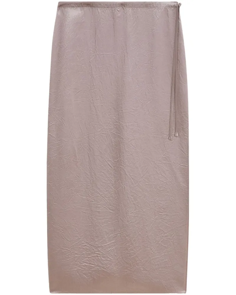 Filippa K Bleistiftrock in Knitteroptik - Nude Nude