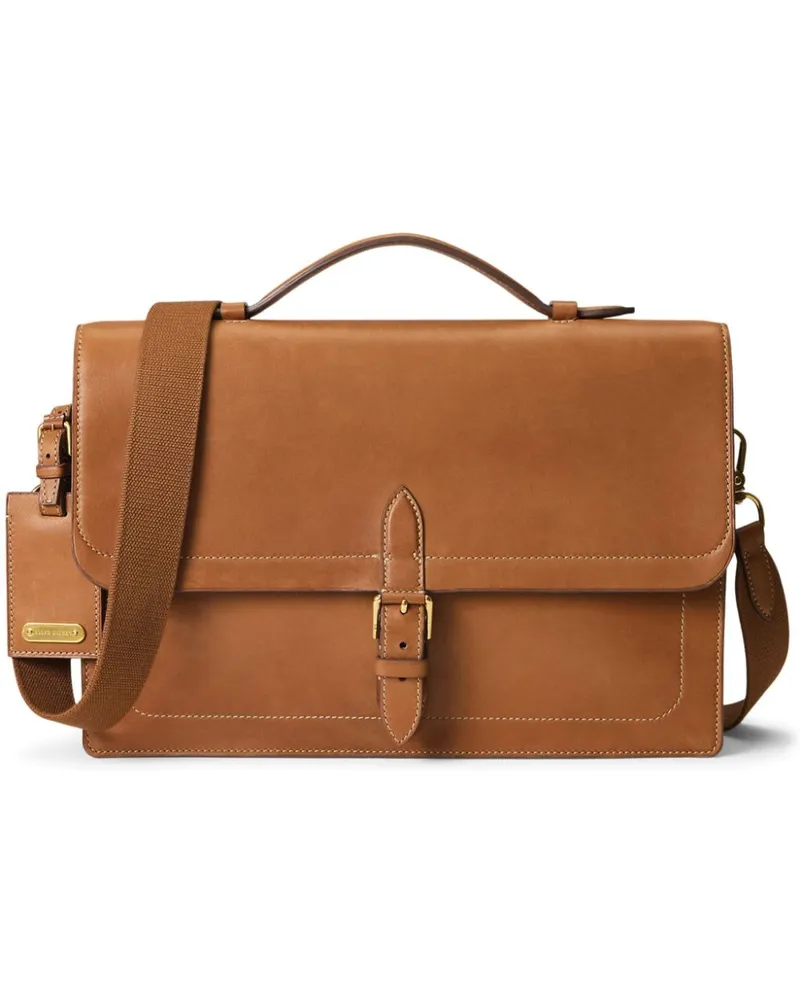 Ralph Lauren Aktentasche aus Leder - Braun Braun