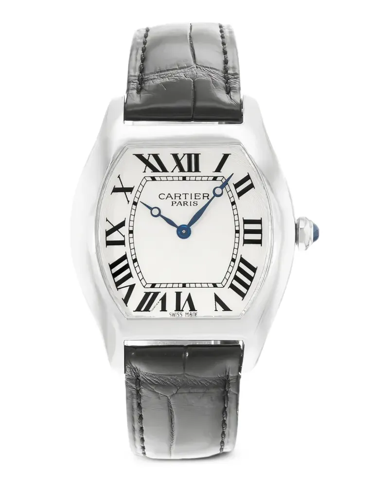 Cartier 2000 Tortue Armbanduhr 34mm - Weiß Weiß