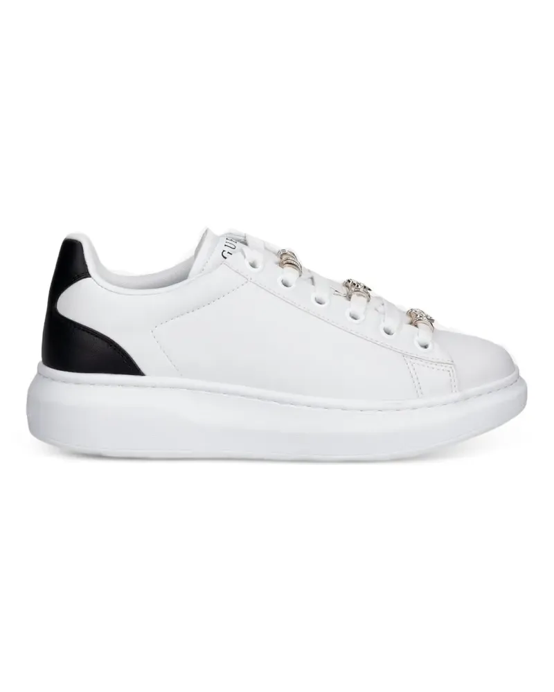 Guess Chunky Fiona Sneakers mit Anhänger - Weiß Weiß